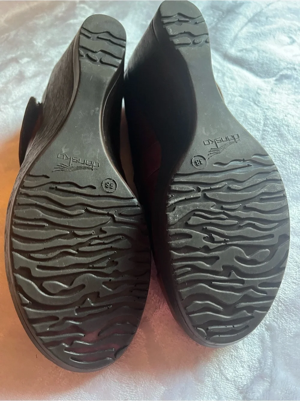 Dansko - Mary Jane  wedge size 38 color brown